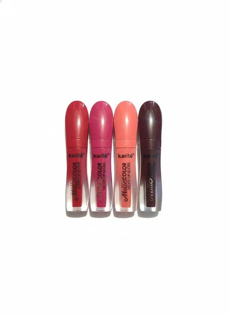 Karite matte color lip gloss