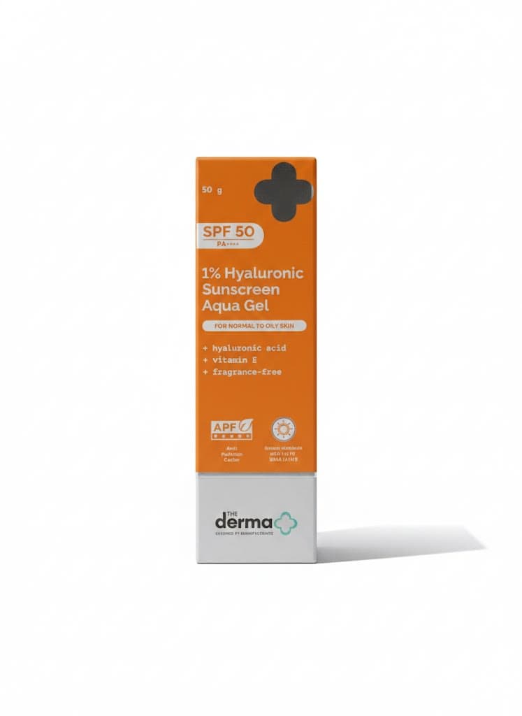 Derma 1% Hyaluronic Sunscreen Aqua Gel SPF 50 PA++++