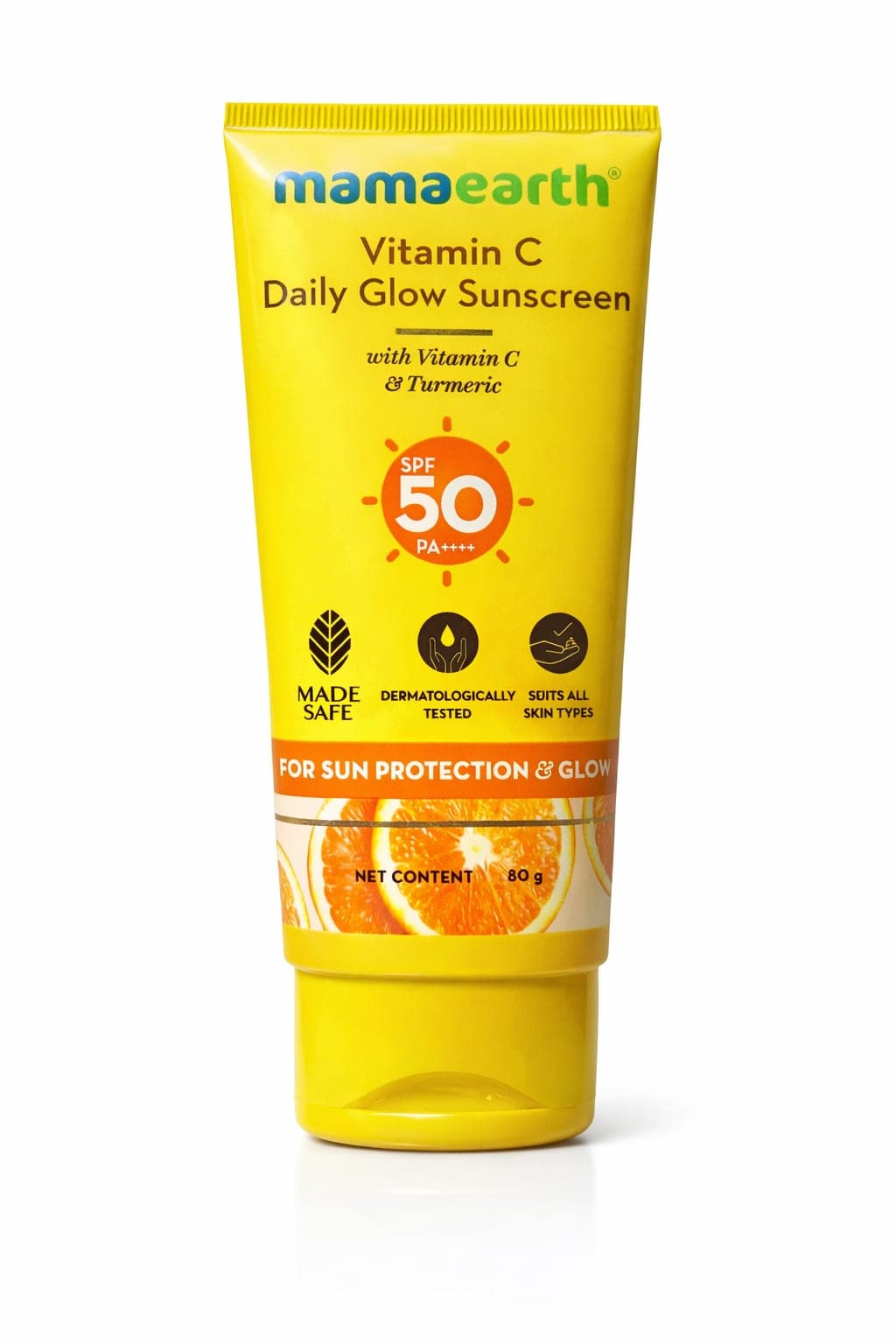 Mamaearth Vitamin C Daily Glow Sunscreen SPF 50 PA++++