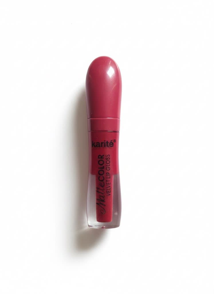Karite matte color velvet Lip Gloss