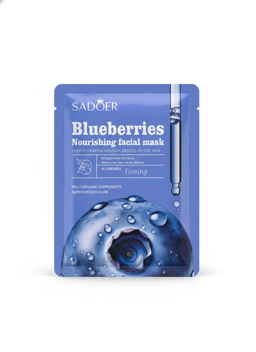 SADOER Blueberries face mask